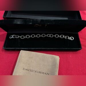 David Yurman cable link bracelet